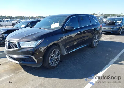 2017 Acura Mdx Technology Package z USA, uszkodzony, nr VIN 5FRYD4H50HB043151